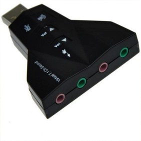 OEM USB Virtual 7.1 Channel Sound Adapter Cmedia  - PD560