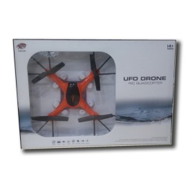 UFO DRONE QUADCOPTER  ΚΑΜΕΡΑ 6AXIS OF GYRO 2.4GHZ (white 8820 - orange 8821)