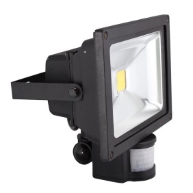 Προβολέας LED 50 Watt με αισθητήρα - Black OEM