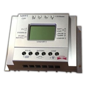 80Ah MPPT 12V/24V  LCD  L80A ΡΥΘΜΙΣΤΗΣ ΦΟΡΤΙΣΗΣ