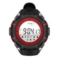 Αδιάβροχο ρολόι smart watch bluetooth dzb acticity tracker Red - oem