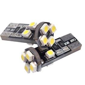Ψείρες LED T10 8smd can bus w5 - 3014