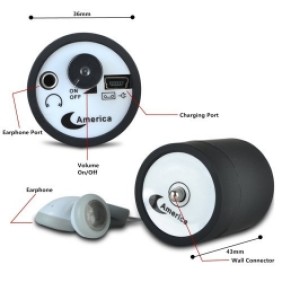 Συσκευή Παρακολούθησης Ακρόασης Μέσα Από Τοίχους Spy Ear Audio Listening Device -oem