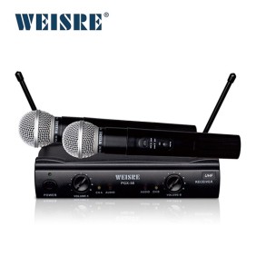 ​WEISRE PGX-58 Professional VHF Wireless Microphone - Receiver Studio For Computer KTV