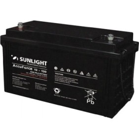 Επαναφορτιζόμενη Μπαταρία Sunlight Accuforce 12-120 VRLA - AGM 12V 120AH