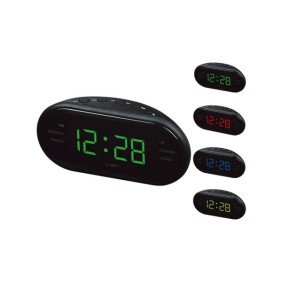 Ψηφιακό Ρολόι Ξυπνητήρι, LCD οθόνη VST-902