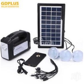 GDLITE 3 Plus – Ηλιακό σύστημα 3 λάμπες, φώτα LED και κιτ φόρτισης τηλεφώνου ΟΕM GD-8006A