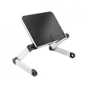 Table Tech Buddy Silver Adjustable Laptop Desk - elc12013