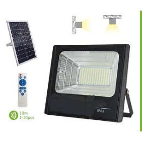 200w Led Ηλιακός Προβολέας IP66 - με Ασύρματο Τηλεχειριστήριο-aca-solar-200w -FB-8200