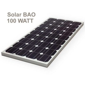 100 Watt ΜΟΝΟΚΡΥΣΤΑΛΙΚΟ  SOLAR-BAO ΦΩΤΟΒΟΛΤΑΪΚΟ ΠΑΝΕΛ