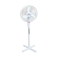 Ανεμιστήρας ορθοστάτης 40cm FS40-2W  -  Ασπρο χρωμα Electron 