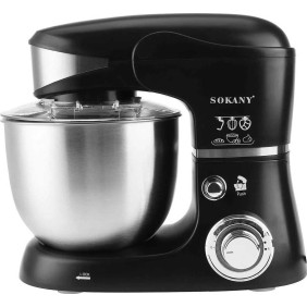 Κουζινομηχανή Sokany 1000W με Ανοξείδωτο Κάδο 5lt Black Κουζινομηχανή Sokany 1000W με Ανοξείδωτο Κάδο 5lt Black