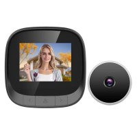 Digital Video Door Viewer,2.4in Smart Visual Door Home Security Accessories Door Viewer Exquisite Design