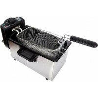 Φριτέζα Λαδιού με Αποσπώμενο Κάδο 3,5lt Ασημί - Sokany WJ-800 