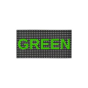 32x16 - P10  Πράσινο - Ηλεκτρονική Ταμπέλα - Led Sign Μεταλλική κατασκευή Αδιάβροχη - ASN10001G - OEM