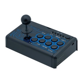 Dobe 7 in 1 Mini Arcade Fighting Stick Ενσύρματο Συμβατό με Android / PC / PS3 / Switch / Xbox One